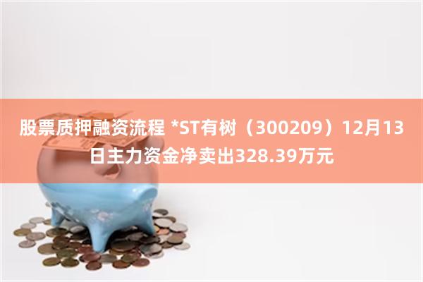股票质押融资流程 *ST有树（300209）12月13日主力资金净卖出328.39万元