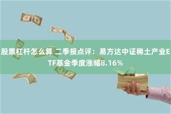 股票杠杆怎么算 二季报点评：易方达中证稀土产业ETF基金季度涨幅8.16%
