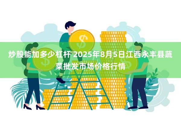 炒股能加多少杠杆 2025年8月5日江西永丰县蔬菜批发市场价格行情